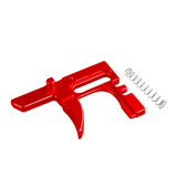 Worker Mod Release Catch Plate Spring Trigger Kit Aluminum Alloy for Nerf Stryfe Toy
