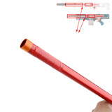 WORKER MOD Stefan Breech Short Dart Scar Tube Barrel Kits Metal for Longshot Toy