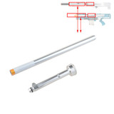 WORKER MOD Stefan Breech Short Dart Scar Tube Barrel Kits Metal for Longshot Toy