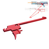 Worker Mod Short Darts Upgrade Kit Metal Red for Nerf LongShot CS-12 Modify Toy