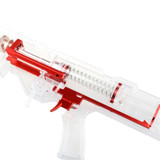 Worker Mod Short Darts Upgrade Kit Metal Red for Nerf LongShot CS-12 Modify Toy