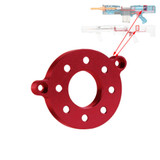 Worker Mod Short Darts Upgrade Kit Metal Red for Nerf LongShot CS-12 Modify Toy