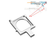 Worker Mod Short Darts Upgrade Kit Metal Silver for Nerf LongShot CS-12 Modify Toy