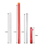 Worker Mod Stefan Breech Short DartsTube Kit High Power Type Metal for Prophecy-R Blaster Nerf Modify Toy