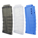 BlasterMod 12-Darts Magpul Style Magazine Clip Replacement Plastic for Nerf N-strike Elite Blaster Toy