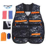 Tactical Vest Refill Magazine Darts Strap Kits for Nerf Blaster Outdoor Game Toy Compatible Nerf Mega Nerf Accessories