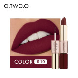 12 Colors Lips Makeup Lipstick  Lip Gloss Long Lasting Moisture Matte Waterproof