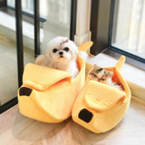 Banana Bed Cozy House For Your Pet