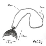 Bohemian Mermaid Pendant Necklace