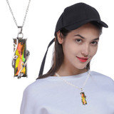 Rainbow Crystal Pendant Necklaces