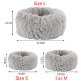 Round Winter Warm Sleeping Beds for Pets Round Winter Warm Sleeping Beds for Pets