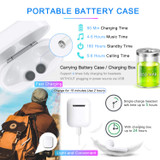 Bluetooth 5.0 Wireless Earbuds Pop-ups Pairing Wireless Charging Case Earphones