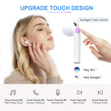 Bluetooth 5.0 Wireless Earbuds Pop-ups Pairing Wireless Charging Case Earphones