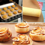 10PCS Reusable Heat Resistant BBQ Bakeware Mat