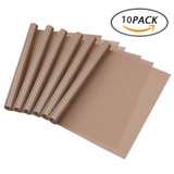 10PCS Reusable Heat Resistant BBQ Bakeware Mat