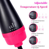 Blower Brush Hair Professional Hair Dryer Brush Salon Blow Dryer Hot Air Brush Hair Straightener Curler Comb One Step Hair Dryer