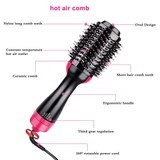 Blower Brush Hair Professional Hair Dryer Brush Salon Blow Dryer Hot Air Brush Hair Straightener Curler Comb One Step Hair Dryer
