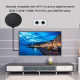 OUTDOOR HDTV TV ANTENNA MOTORIZED AMPLIFIED HIGH GAIN 60MILES