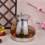 heat resistant glass teapot