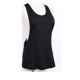 **TS Female Yoga Vest Sleeveless Backless Sport Shirt Women Running Gym Shirt Women Sport Jerseys Fitness Yoga Shirt Tank Top(no bra