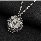 Zodiac Locket Pendant Necklace Zodiac Locket Pendant Necklace