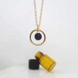Lava Stone Bead Diffuser Necklace