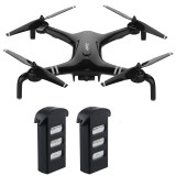 JJRC X7 SMART Double GPS 5G WiFi 1080P FPV Brushless RC Drone - RTF Gimbal 23mins Flight Quadcopter Waypoint One Key 3 Batteries