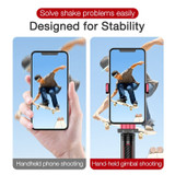 Cafele Handheld Gimbal Stabilizer For Phone Camera Single Axis Foldable Bluetooth Wireless Selfie Stick For Andoid iPhone