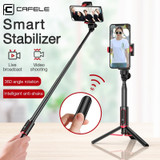 Cafele Handheld Gimbal Stabilizer For Phone Camera Single Axis Foldable Bluetooth Wireless Selfie Stick For Andoid iPhone