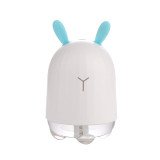 Lovely Rabbit Air Humidifier USB Aroma Diffuser with LED Lamp Mini Ultrasonic Cool Mist Maker Fogger for Office Home Car