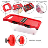 Vegetable Slicer Grater Mandoline skin peeler
 scissors
 many
purpose Carrot Onion Fruit Tools Kitchen add-ons