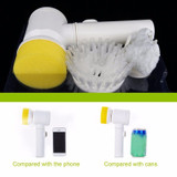 handhold electrical wiping bushing Kitchen, Toilet  cleaning Glass Cleaner Spin Household Item