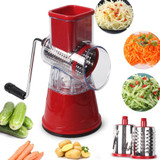 Manual vegetable chopper  add-ons multifunction Round Mandoline Slicer Potato Cheese Kitchen Gadgets