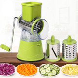 Manual vegetable chopper  add-ons multifunction Round Mandoline Slicer Potato Cheese Kitchen Gadgets