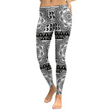 Women Lotus Mandala Flower Digigal design Leggins