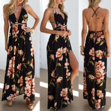 Summer Boho Maxi Long Evening Sexy Party Beach Dress Summer Boho Maxi Long Evening Sexy Party Beach Dress