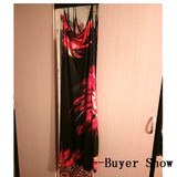 Summer Fall Boho Floral Women Elegant Plus Size Maxi Dress
