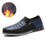 Oxfords Leather Men Shoes Fashion Casual Slip On Formal Business Wedding Dress Shoes