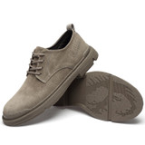 Classic Casual Leather Shoes Men Breathable Suede Leather Oxfords Men Shoes Hot Sale Moccasins Flats Shoe