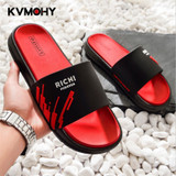 Slippers Men Shoes Summer Unisex Bathroom Slipper Male Couple Beach Sandals Fashion Home Slippers Non-slip Floor Flip Flops Slippers Men Shoes Summer Unisex Bathroom Slipper Male Couple Beach Sandals Fashion Home Slippers Non-slip Floor Flip Flops