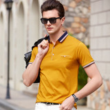 Polo Brand Clothing Men Polo Shirt Solid Casual Tee Shirt Tops High Quality Slim Fit Shirt