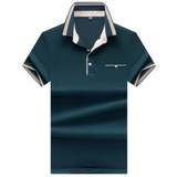 Polo Brand Clothing Men Polo Shirt Solid Casual Tee Shirt Tops High Quality Slim Fit Shirt