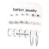 Set Acrylic Earrings For Women Bohemian Earrings Big Dangle Drop Earring