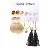 Set Acrylic Earrings For Women Bohemian Earrings Big Dangle Drop Earring