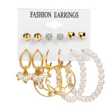 Set Acrylic Earrings For Women Bohemian Earrings Big Dangle Drop Earring