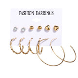 Set Acrylic Earrings For Women Bohemian Earrings Big Dangle Drop Earring