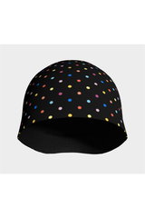 Bonnet à pois colorés