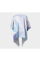 Kimono drapé en film pastel