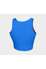 Haut de sport bleu corail
