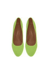 Talons hauts pour femmes vert citron